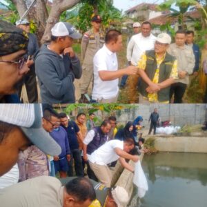 Foto Kegiatan Penebaran Benih ikan