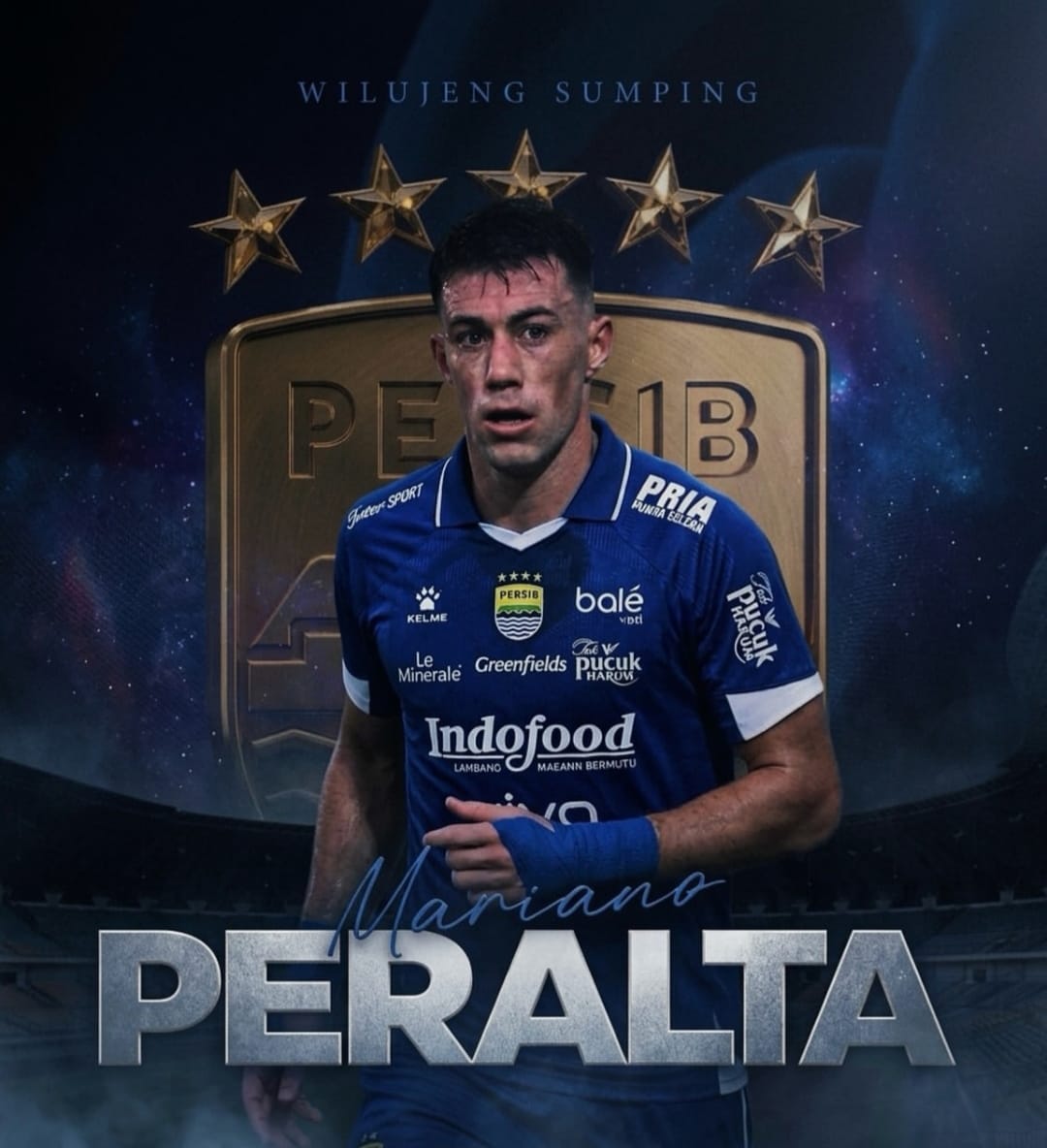 Resmi! Mariano Peralta Bergabung dengan Persib Bandung,